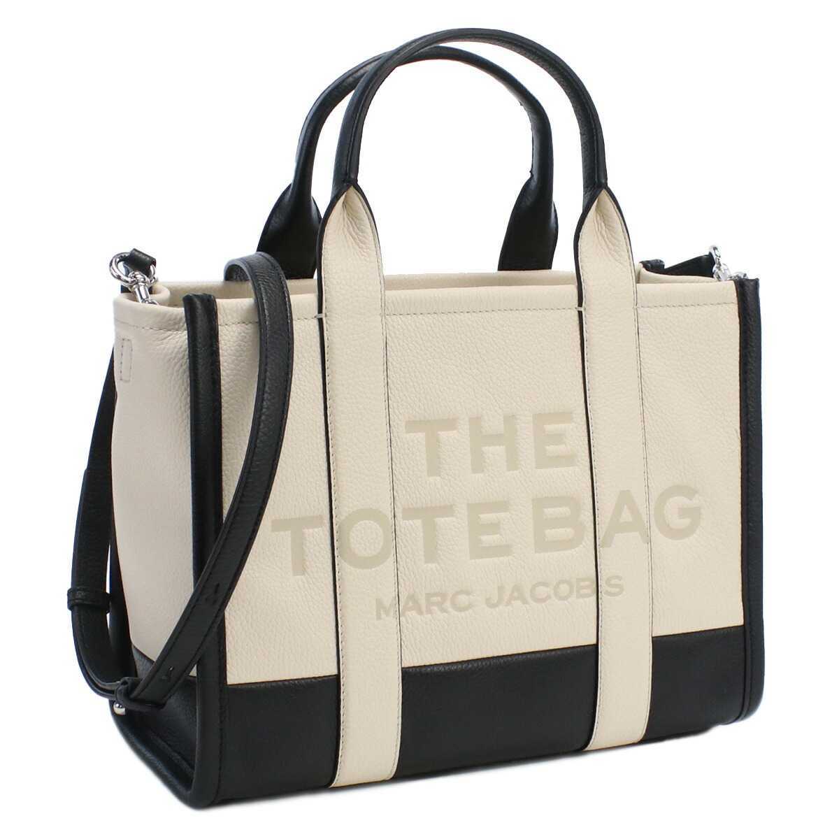 マークジェイコブス MARC JACOBS THE MINI TOTE トートバッグ　ブランド H007L01RE22　112 IVORY MULTI ホワイト系