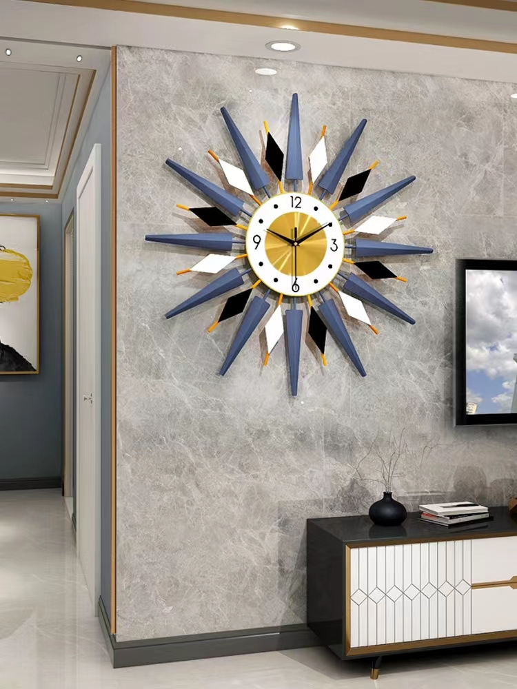 クジャク 壁掛け時計 家庭用 ホテル柱時計 飾り 時計 創意 - 掛時計/柱時計