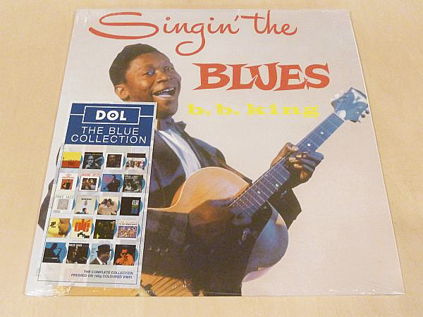  unopened B.B. King Singin\' The Blues limitation red color HQ180g weight record LP King 3 O\'Clock Blues Please Love Me Woke Up This Morning
