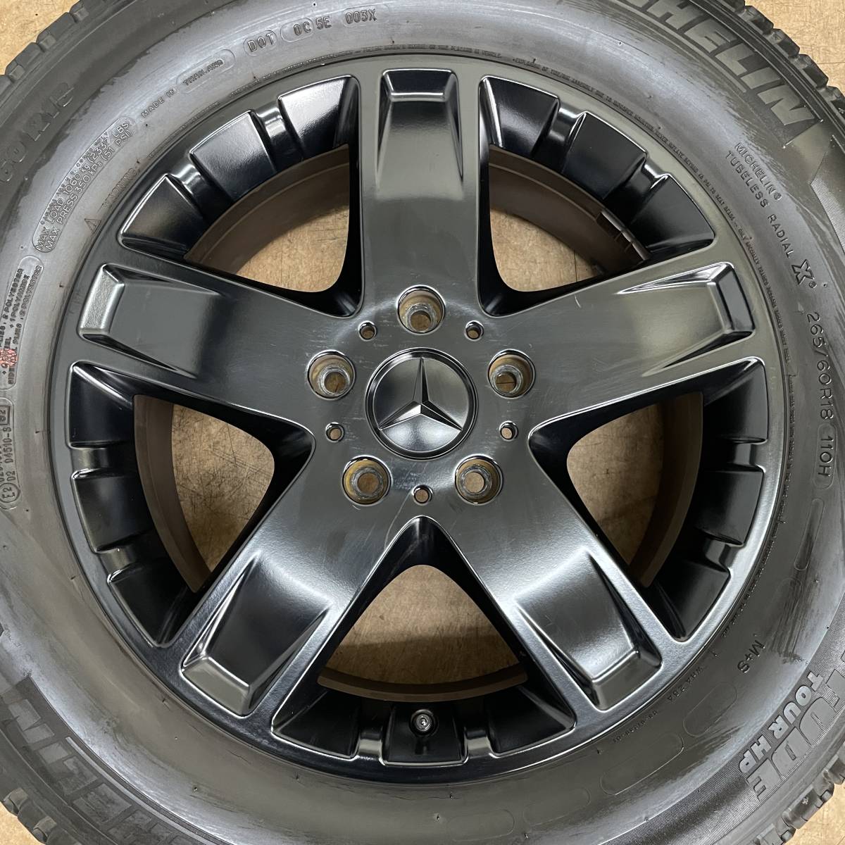 ブラック塗装!ベンツ AMG Gクラス W463 G350d 60R18 265 G63 63