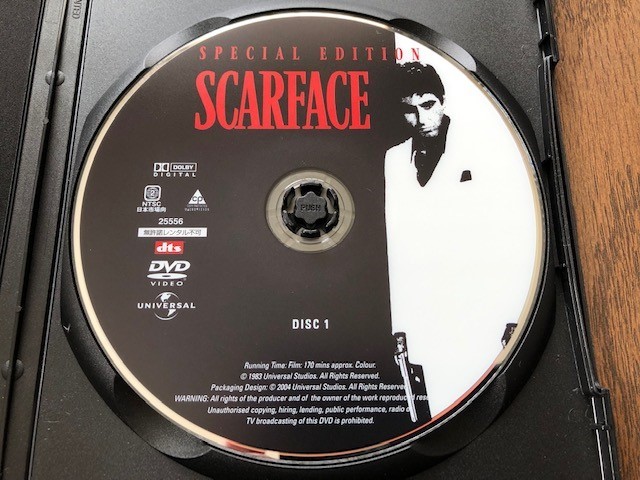DVD Scarface スカーフェイス アル・パチーノ スティーブン・バウアー