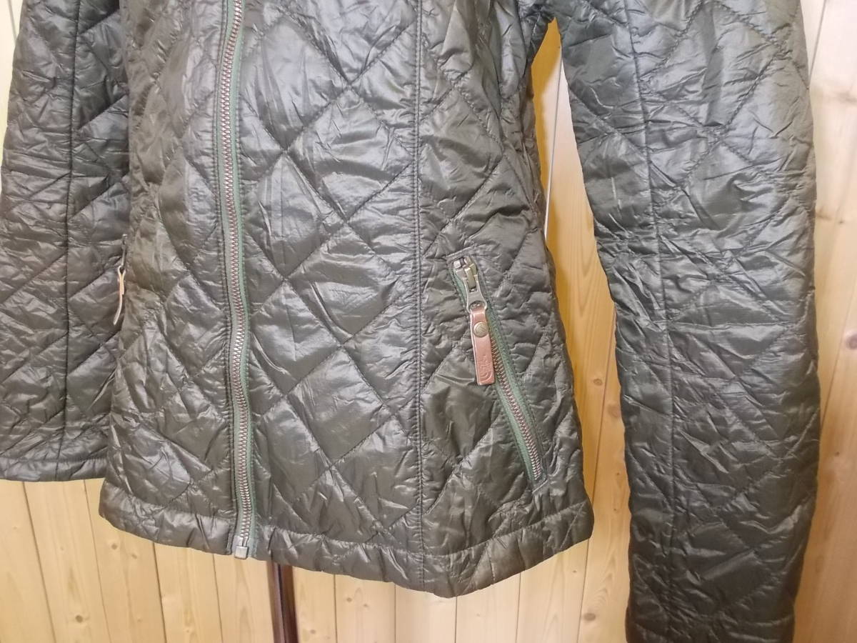 e18◆THE NORTH FACE キルティングジャケット◆サイズ90(L) 茶タグ復刻 ノースフェイス Excelloft キルティングジャンパー 海外モデル 5B_画像3