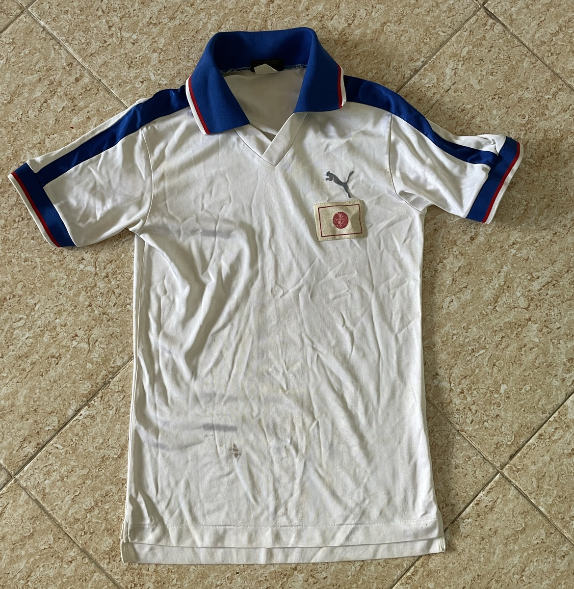 貴重 支給品 サッカー日本代表 歴代ユニフォーム 1983-84年 ビンテージ PUMA 実使用