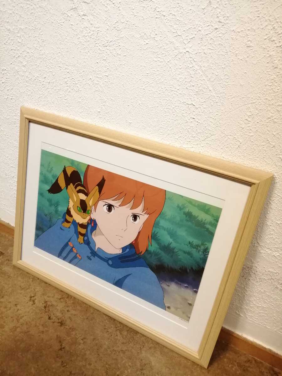  Studio Ghibli Kaze no Tani no Naushika [ рамка товар ] Nausicaa постер календарь осмотр ) Ghibli цифровая картинка . производства исходная картина открытка Miyazaki .