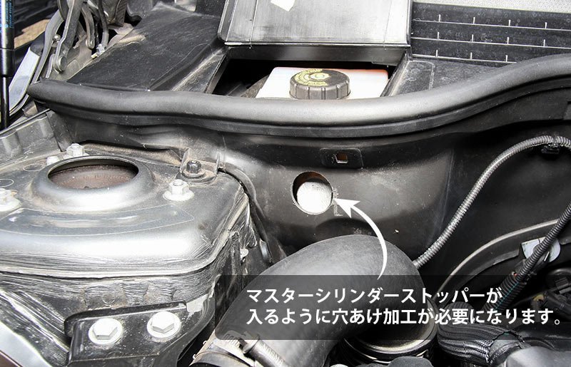 OKUYAMA オクヤマ ストラットタワーバー フロント タイプI MCS アルミ製 ミニ R56 クーパーS MF16S_画像3