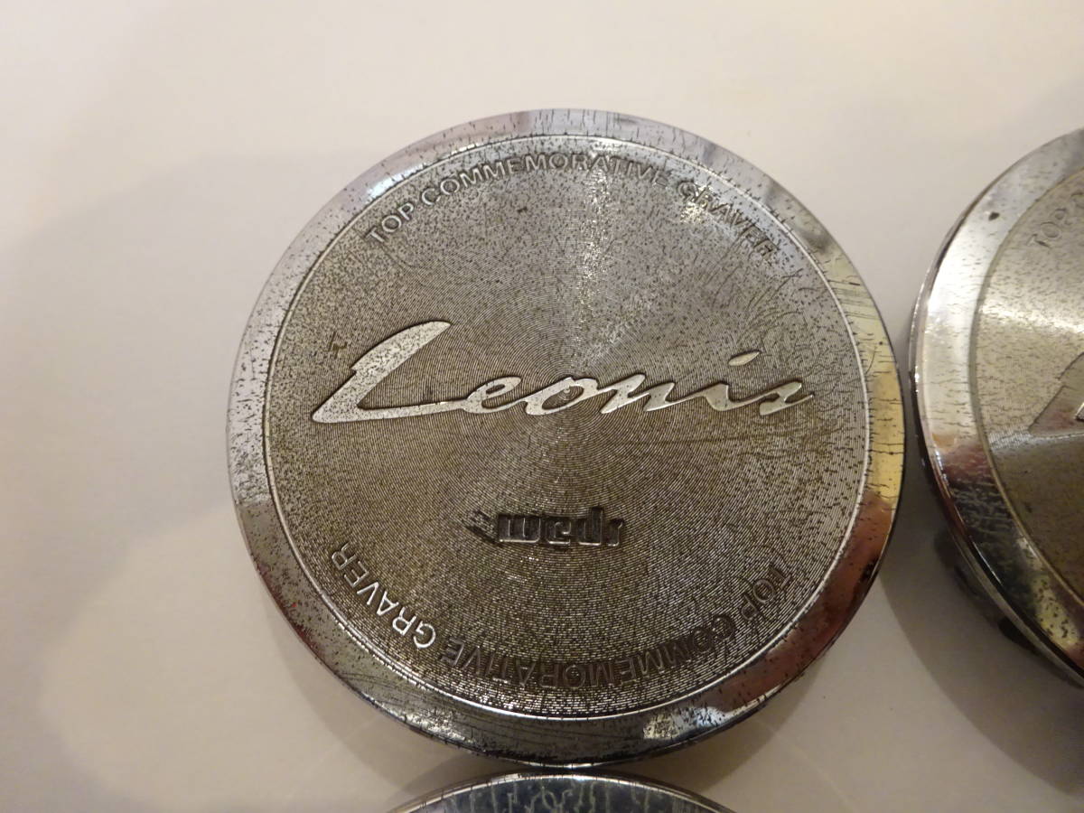 Weds LEONIS ホイール センターキャップ 4個 ポリッシュ 62mm CAP45B ウェッズ レオニス_画像4