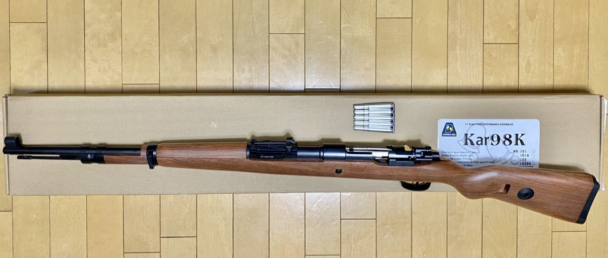 モーゼル Kar98k 金属製 18才 エアガン エアーコッキング ライブ モーゼル Kar98k 金属製 18才 エアガン エアーコッキング ライブ