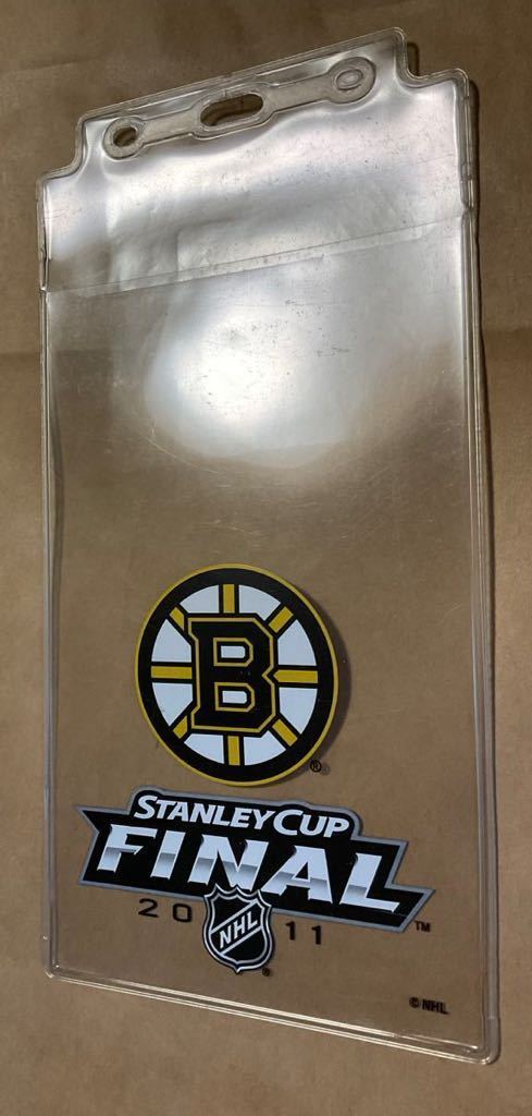 NHL Boston Bruins.2011年 Stanley Cup Finals.グッズ 当時物.ボストンブルーインズ アイスホッケー.スタンレーカップ.ファイナル.3点_画像9