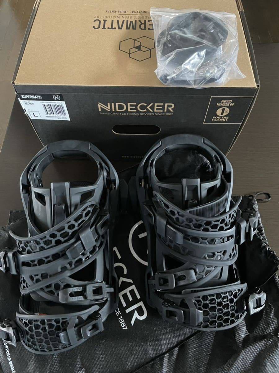 nidecker supermatic ナイデッカー スーパーマチック Lサイズ 美品