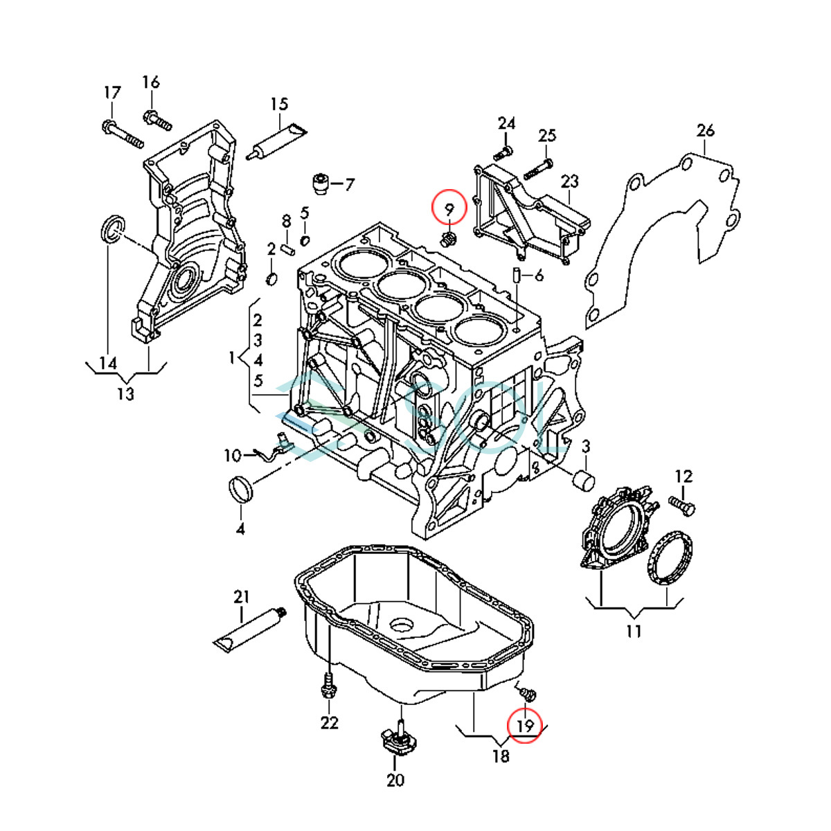 VW ビートル(5C1 5C2 5C7 5C8) ボーラ(1J2) コラード(53l) イオス(1F7 1F8) ゴルフ(155) エンジンオイル ドレンプラグ N90813202_画像4