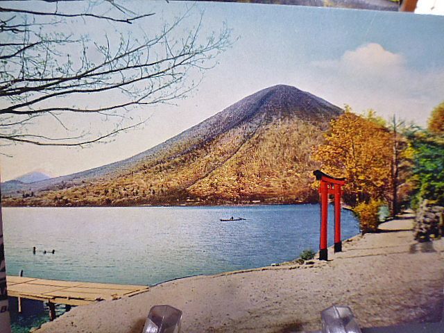 【昭和時代の絵葉書】日光国立公園　NATIONAL PARK NIKKO　５枚　紙ケース入り_画像5