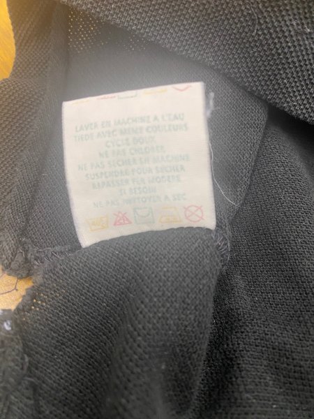 フランス製 LACOSTE ラコステ 半袖 ポロシャツ レディース サイズ2(S) 胸元ワッペン スポーツ トップス No.598の画像5