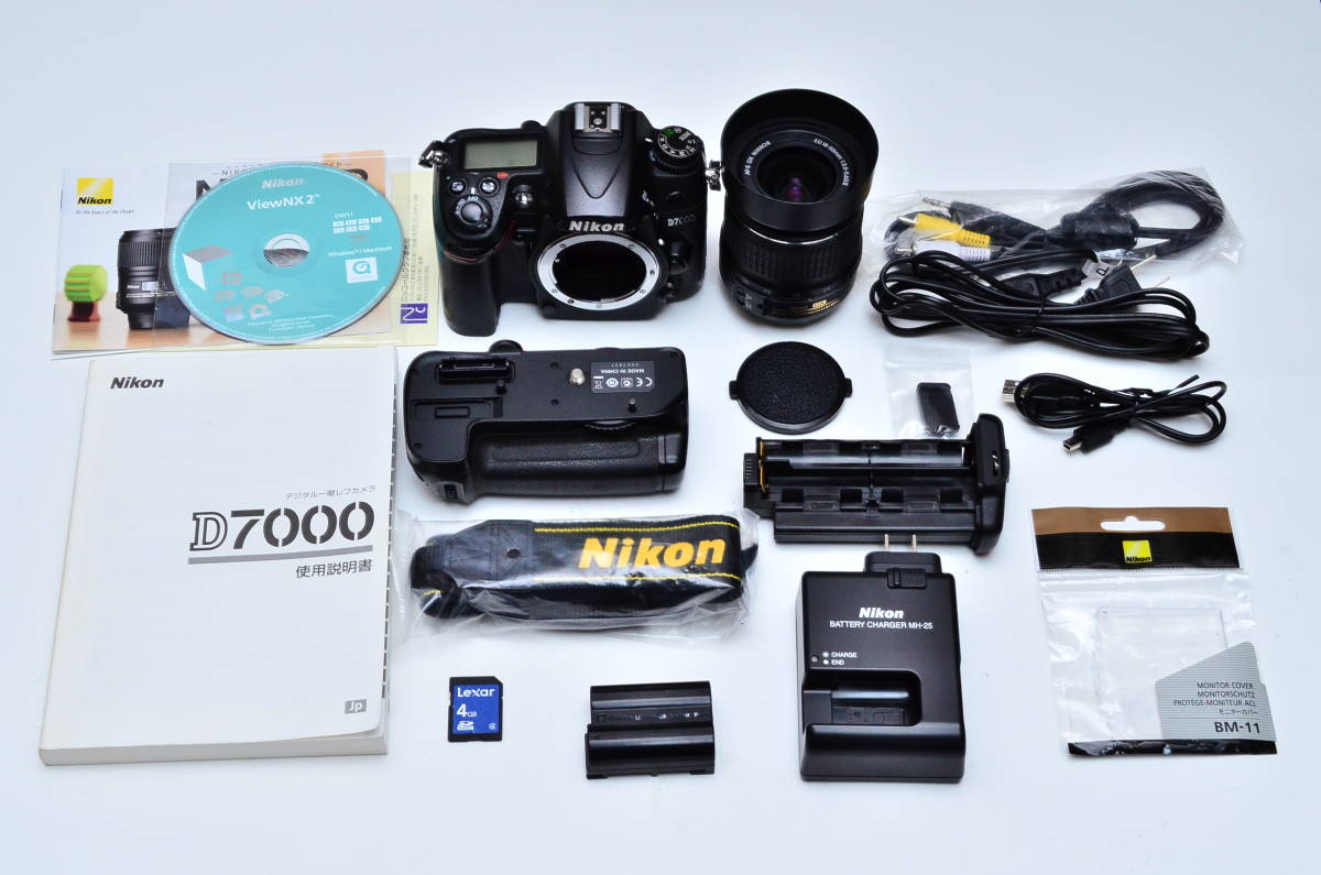 Yahoo!オークション - Nikon D7000 バッテリーグリップ付 純正18 Yahoo!オークション - Nikon D7000 バッテリーグリップ付 純正18
