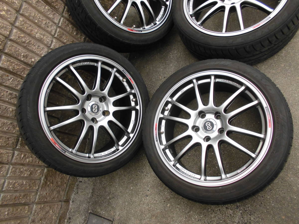 新作入荷!!】 エンケイ タイヤ GTC01 19インチ ENKEI 7.5J PCD100