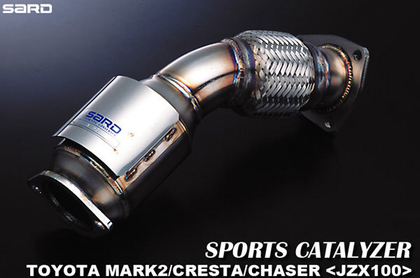 SARD サード スポーツキャタライザー マークII GF-JZX100 H10.8～H12.10 1JZ-GTE 5MT_画像1