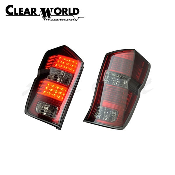  clear world tube LED tail lamp red / smoked lens Step WGN RK1 RK2 RK5 RK6 2009/10~2015/04