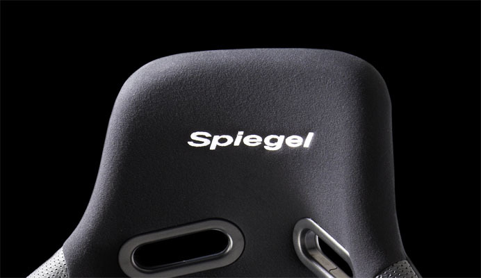 Spiegelshupi- gel full bucket seat embroidery entering black 