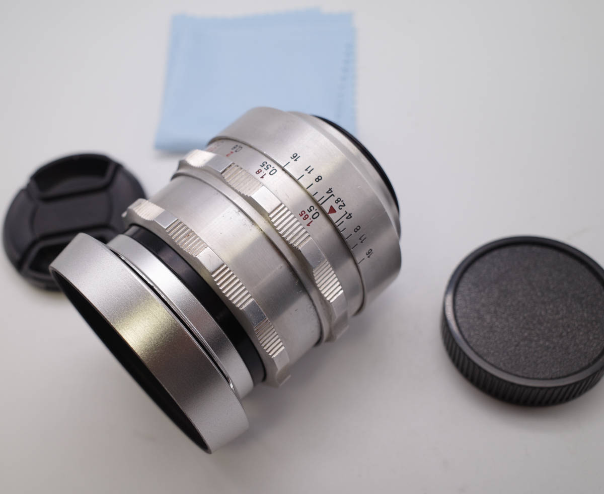 ヤフオク! - 46 ジャンク 希少 Carl Zeiss Jena Tessar 50mm