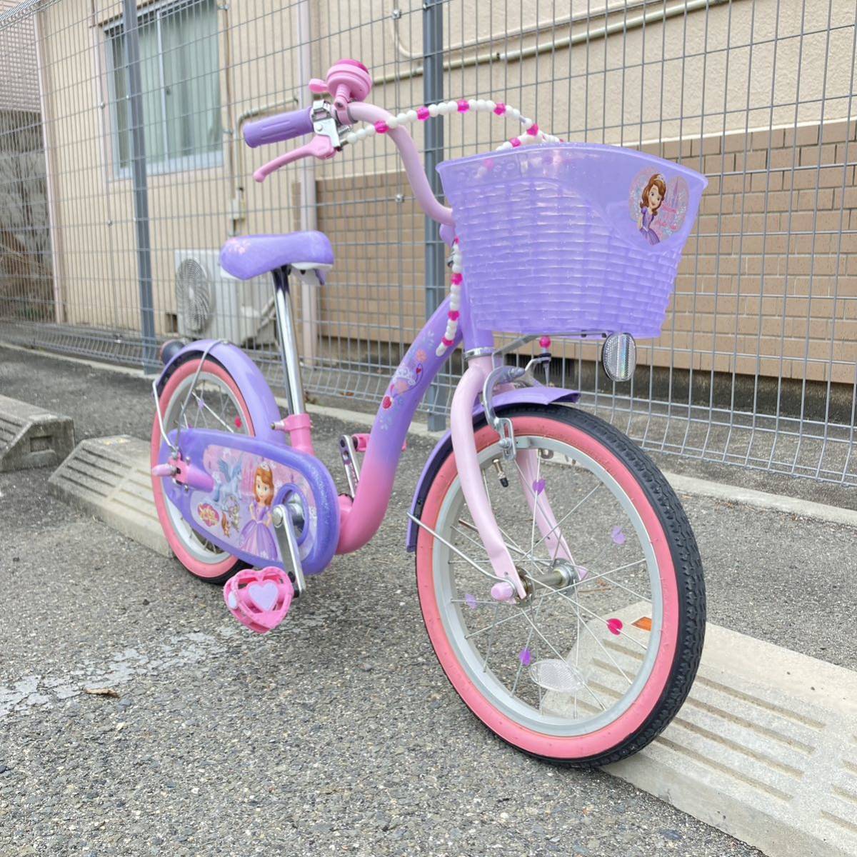 ヤフオク! - 大阪引取可 ディズニー ソフィア&スカイ 16インチ 幼児...