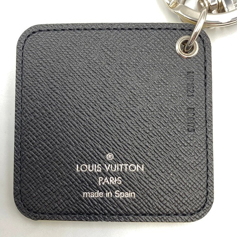 [ used ] Louis * Vuitton MP1621iryu -stroke re rope key ring < small articles > LV Logo key holder charm 