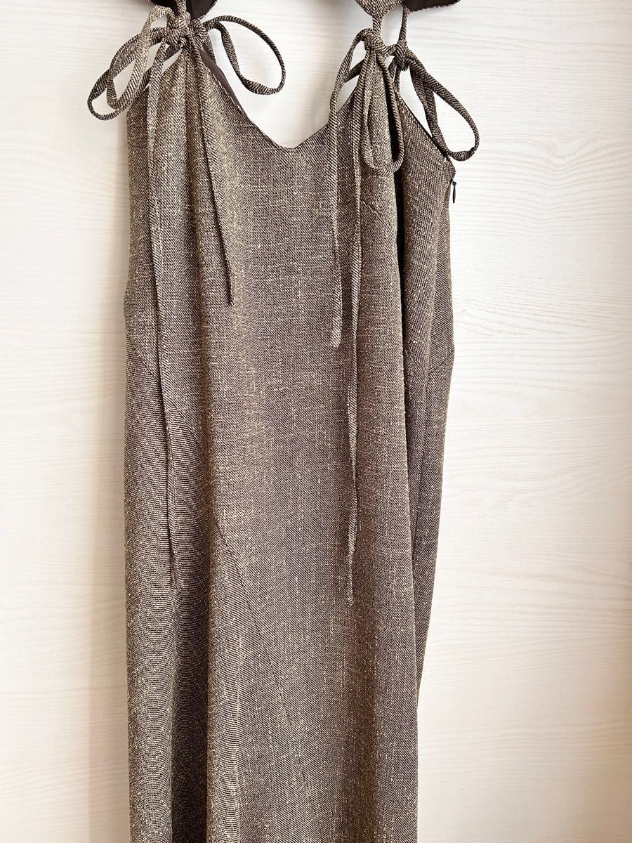 LE CIEL BLEU/ツイードキャミドレス　Tweed Cami Dress