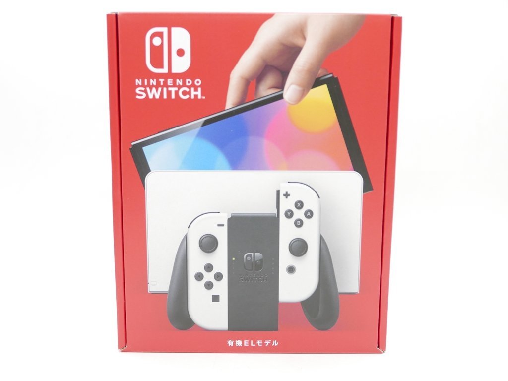 かんてい】 ☆ 1スタ!!【未使用】Nintendo Switch 有機ELモデル Joy
