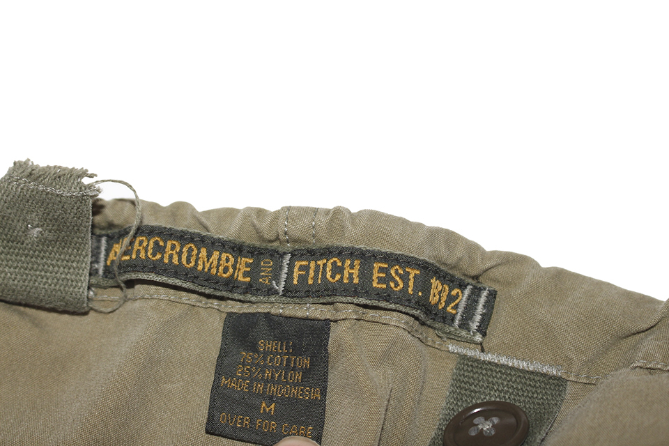 00’S ABERCROMBIE & FITCH OVER SROUSERS アバクロ ワークパンツ_画像4