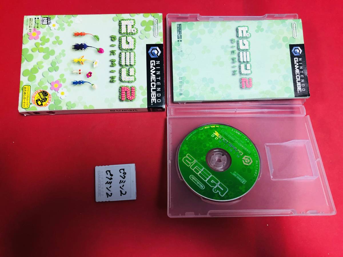 pikmin2 profit goods! large amount exhibiting!! memory card attaching 