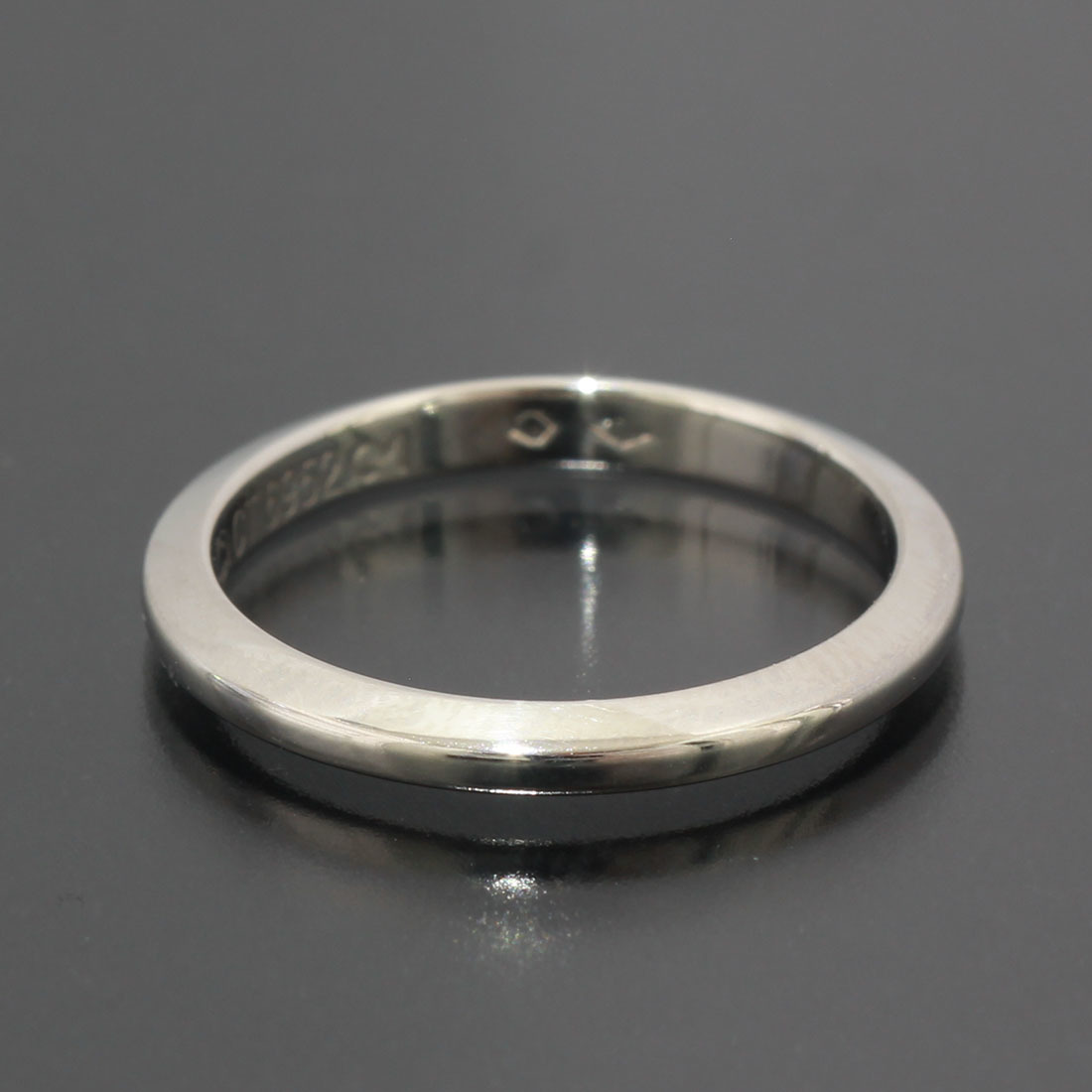 カルティエ 指輪 デクラレーション2.5mm幅 リング 52 PT950 D9972