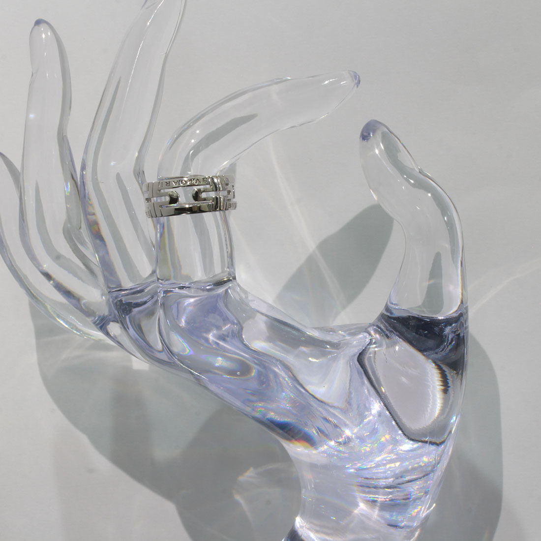 ブルガリ BVLGARI 指輪 パレンテシリング 50 K18WG D9963 fkip.unmul.ac.id