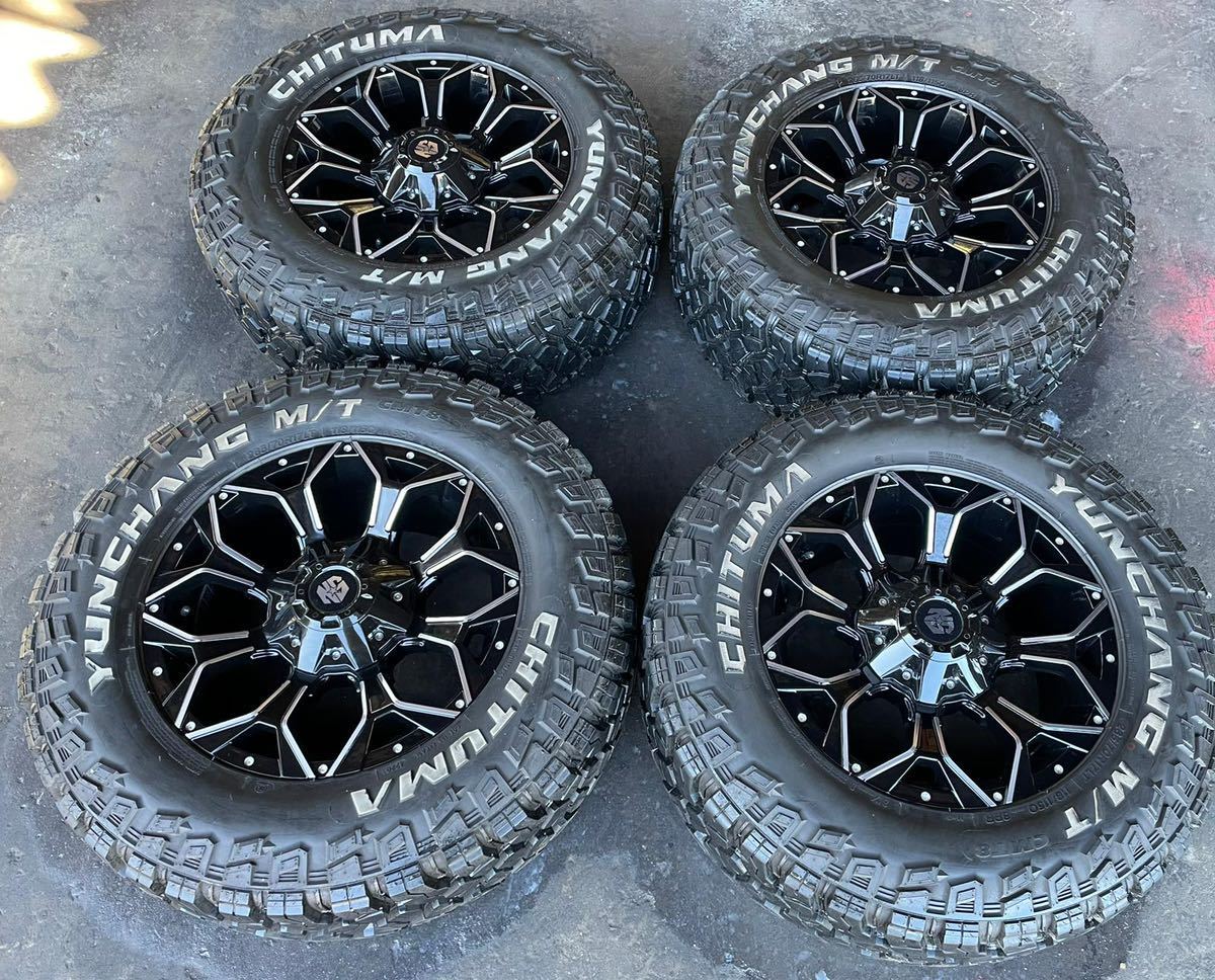 日本未入荷 プラド150 ホイール タイヤ付き ほぼ新品 4セット 265/70R