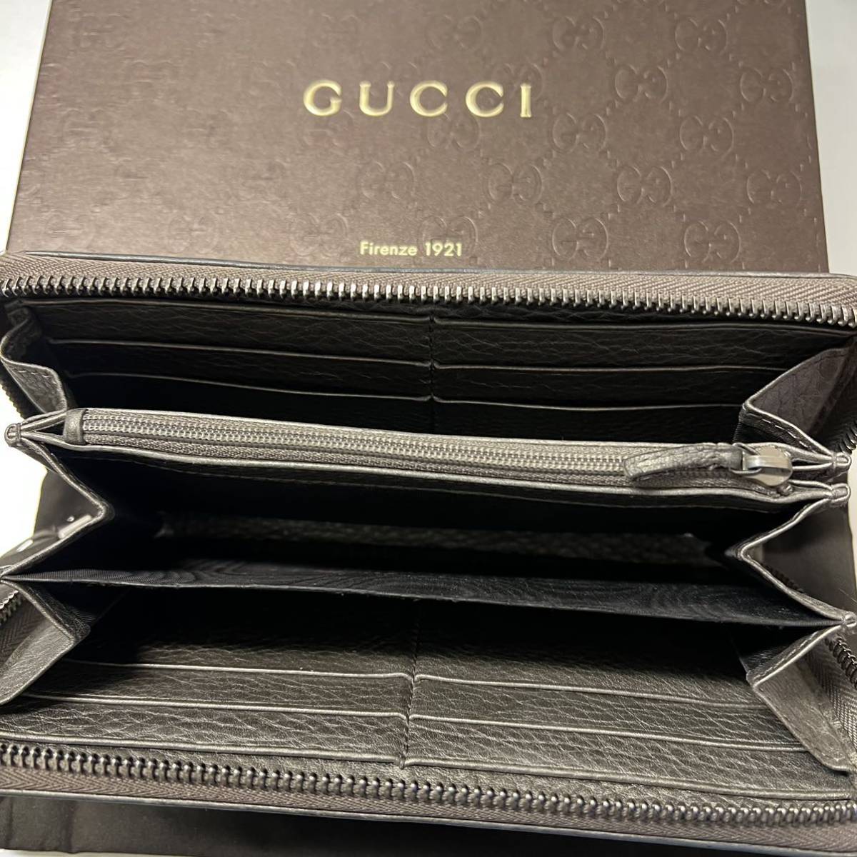 ヤフオク! - 新品同様 グッチ GUCCI 財布 長財布 ソーホー ラ...