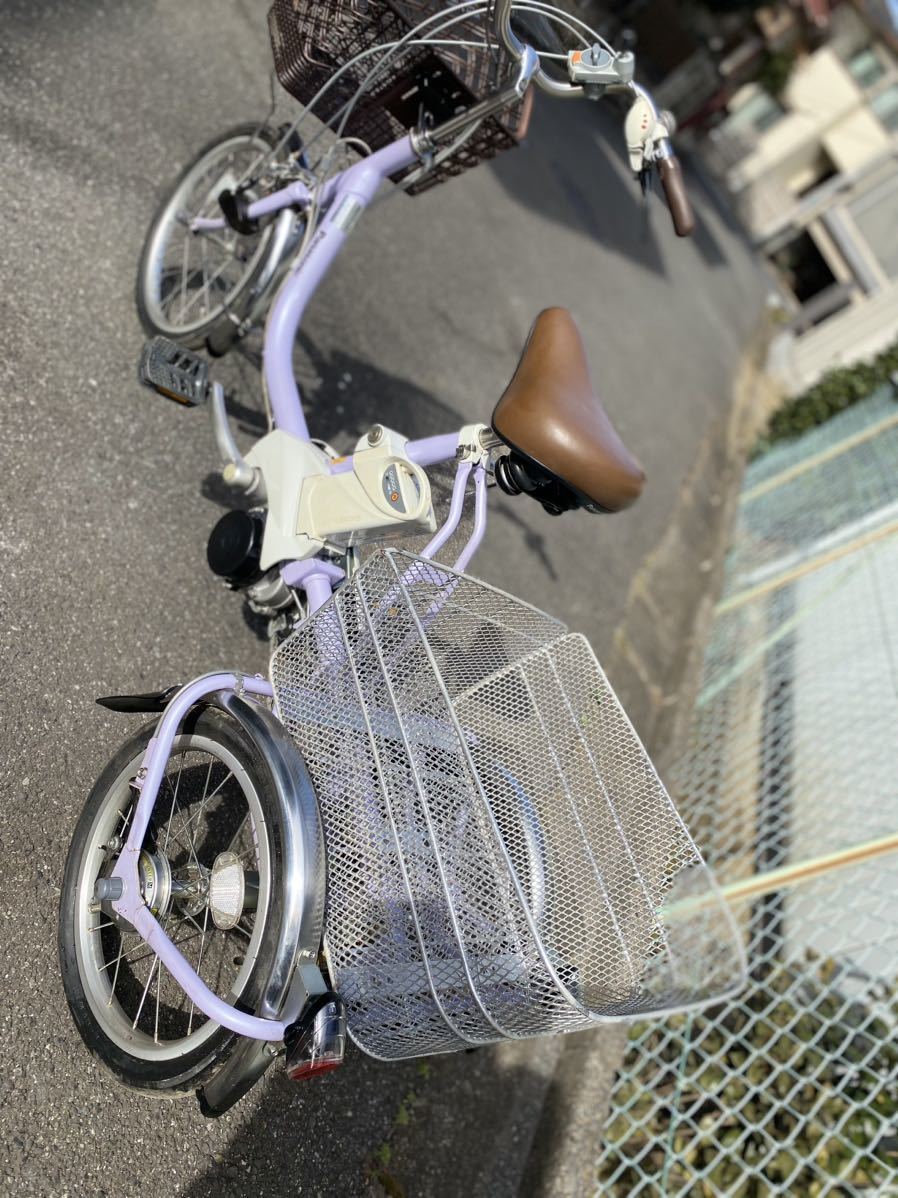 Panasonic karoyaka Life 三輪電動アシスト自転車 16ンチ 内装3段変速 ...