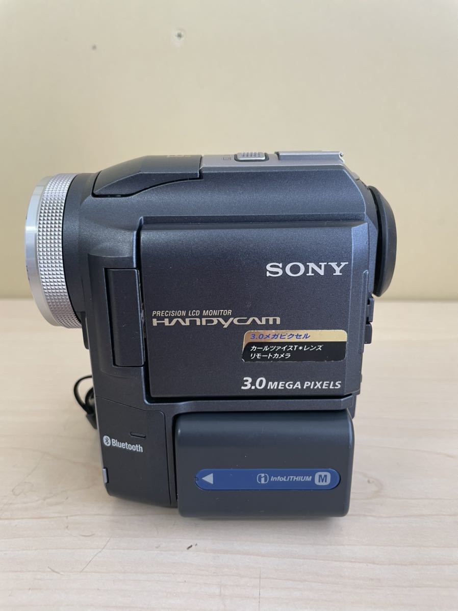 保管品 SONY ソニー デジタルビデオカメラレコーダー DCR-PC300K 本体一式 箱有 説明書有 欠品あり 動作品 ☆3534B_画像3