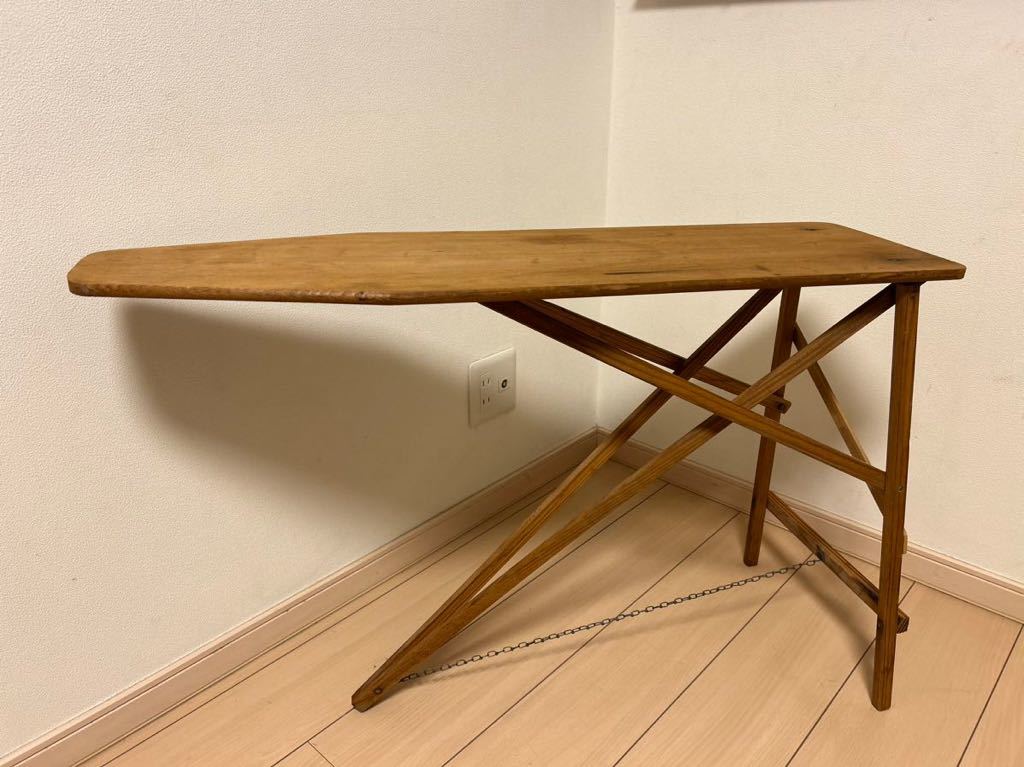ヤフオク! - 激レア! ビンテージ アンティーク アイロン台 ミニアイロ...