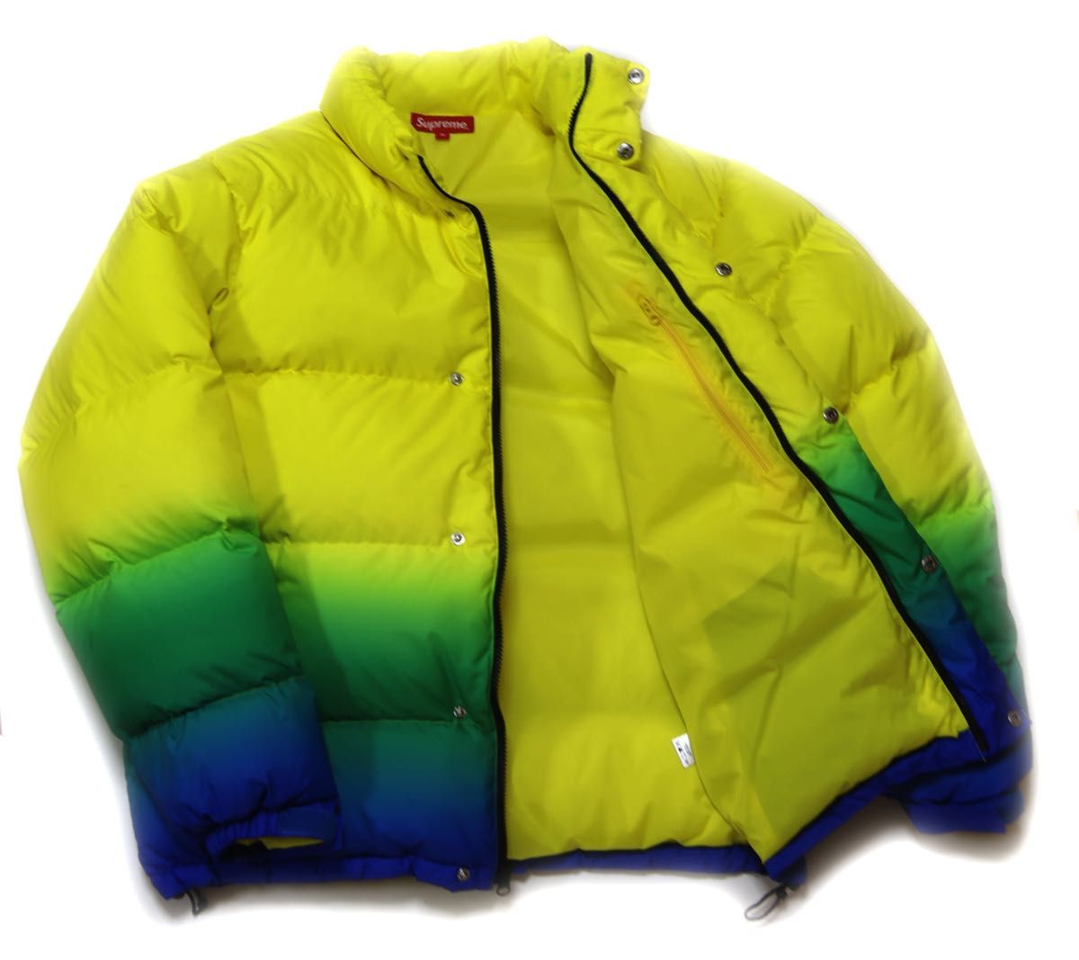 シュプリームsupreme gradient puffy jacket/M | noonanwaste.com