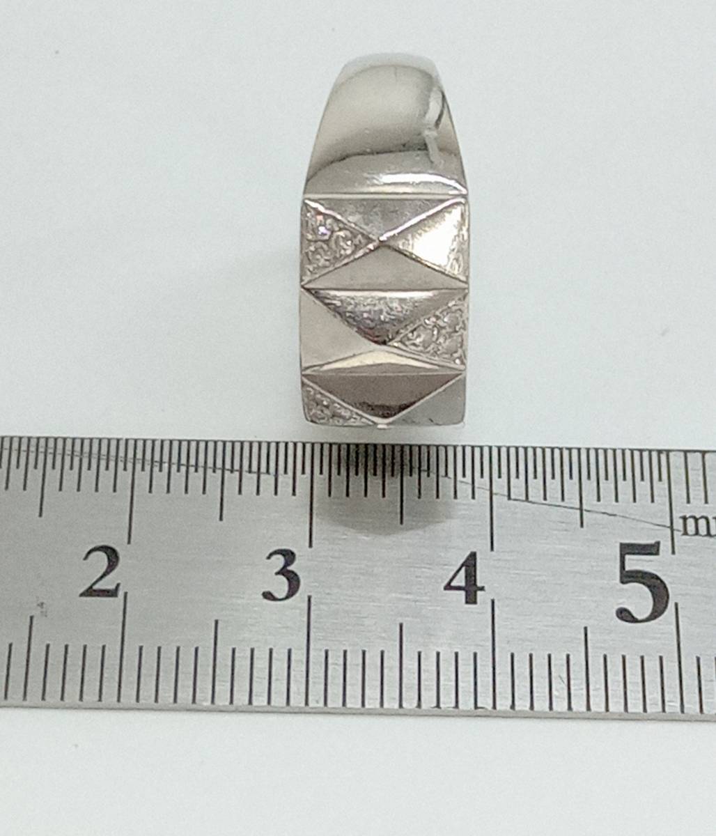 Pt850 ダイヤ 0.09ct 12.5号 リング | www.bauen.com.ar