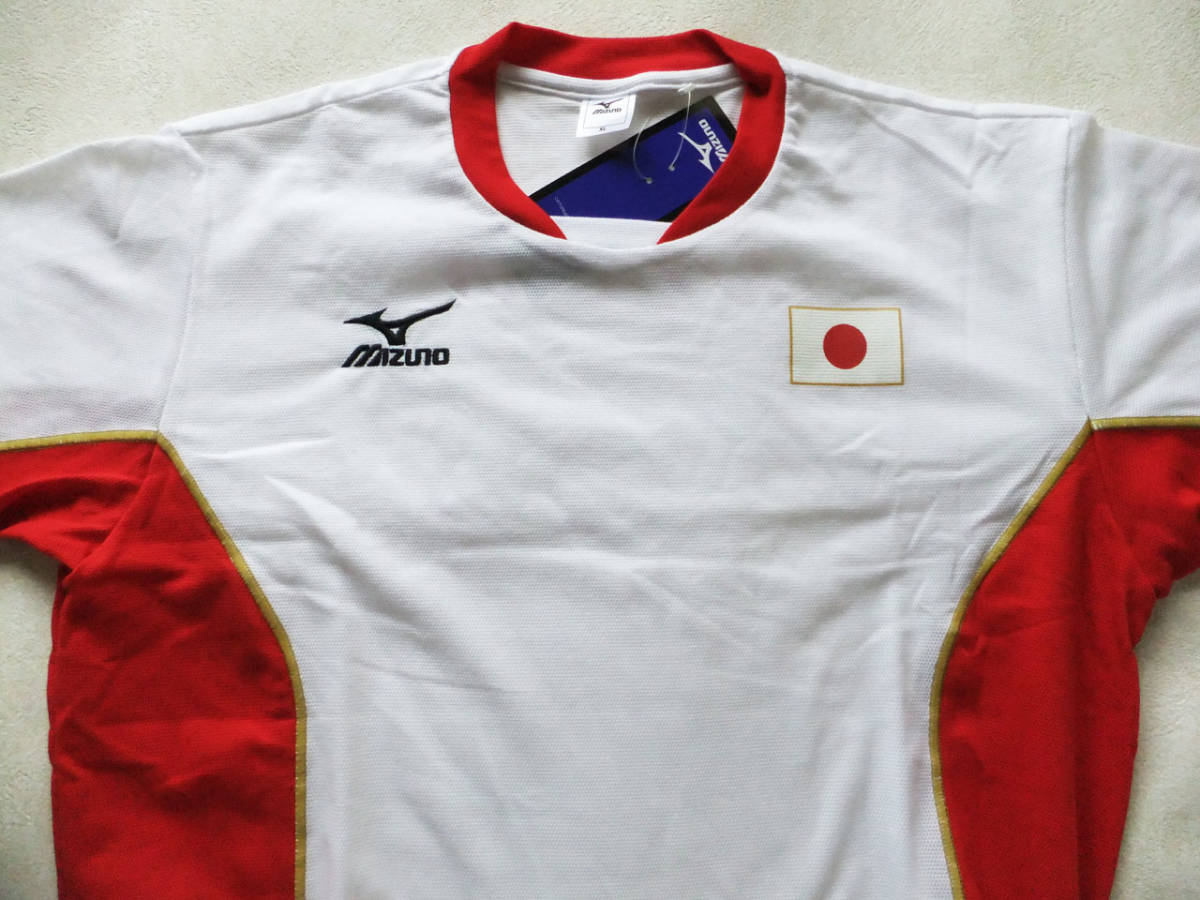 XLサイズ 体操 日の丸 JAPAN 日本代表 半袖シャツ トレーニング T