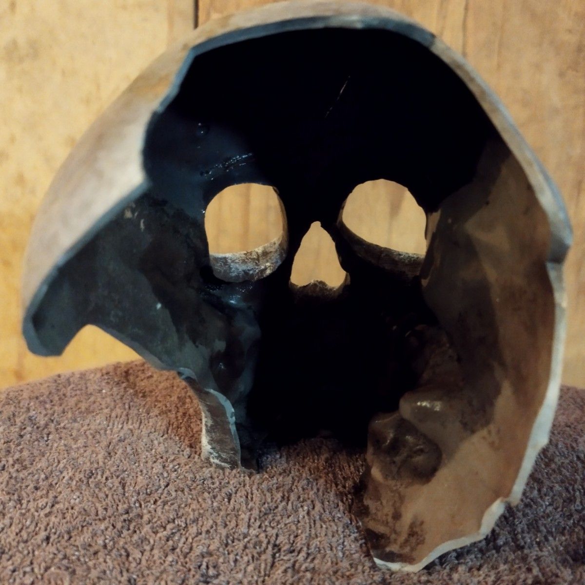 スカル 骸骨 ガイコツ オブジェ 置物 インテリア プラスチック製 髑髏 ドクロ 頭蓋骨