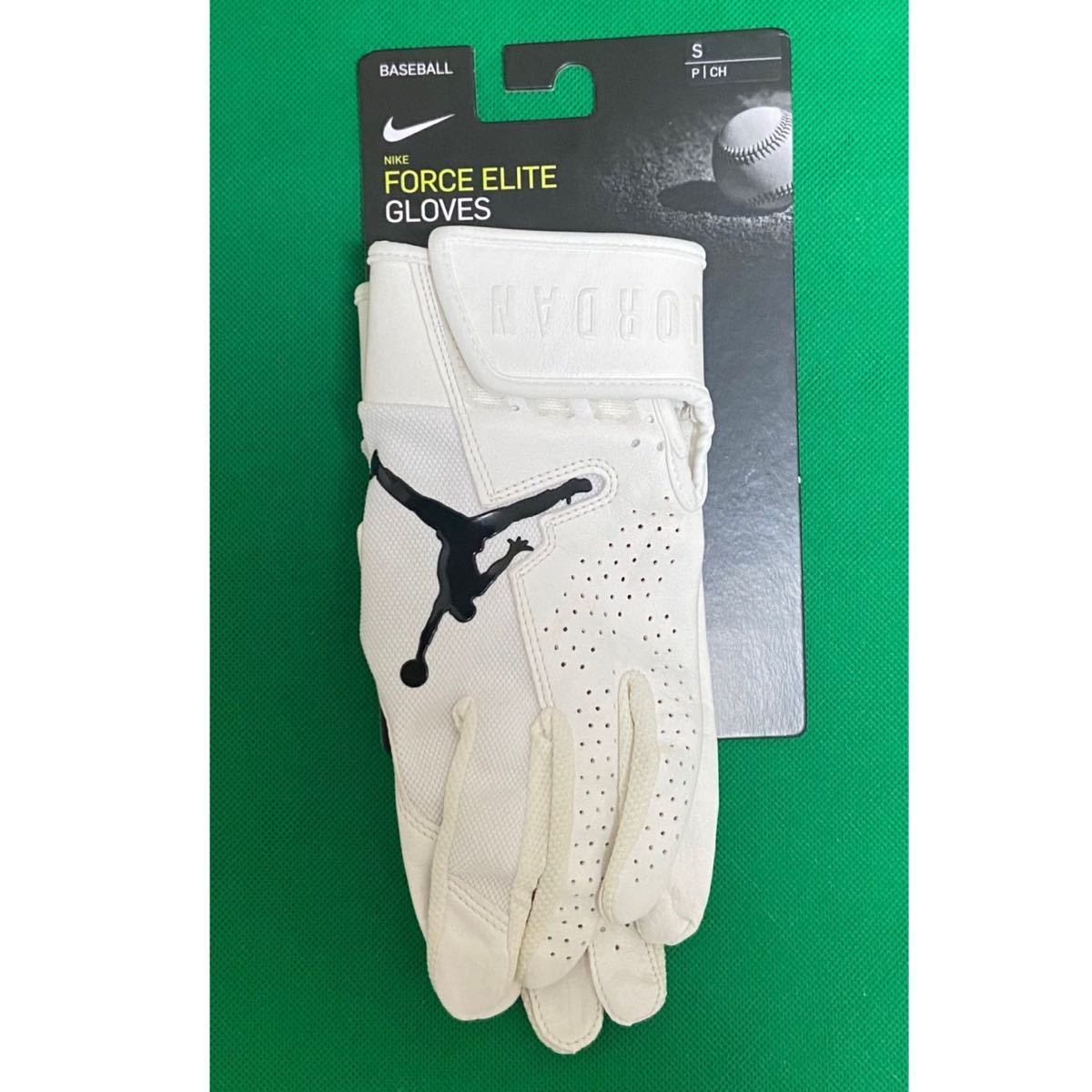 超限定 NIKE Jordan ホワイト Mサイズ バッティンググローブ