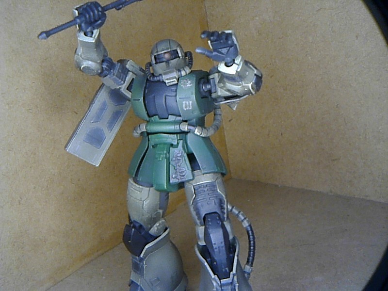 バンダイ　HG　1/１４４　ドアンザク　塗装済み完成品_画像3