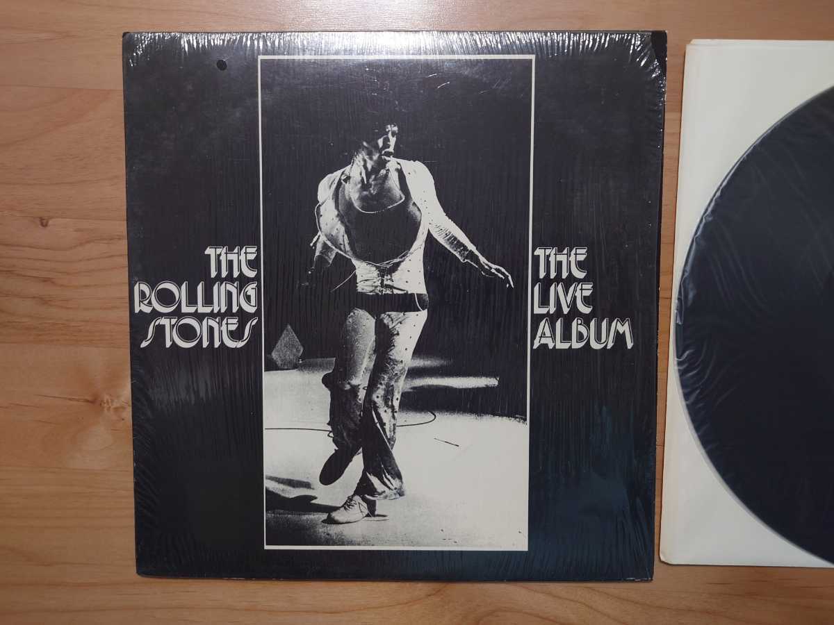 ★ローリング・ストーンズ The Rolling Stones★The Live Album★LPレコード★中古品★シュリンク残り