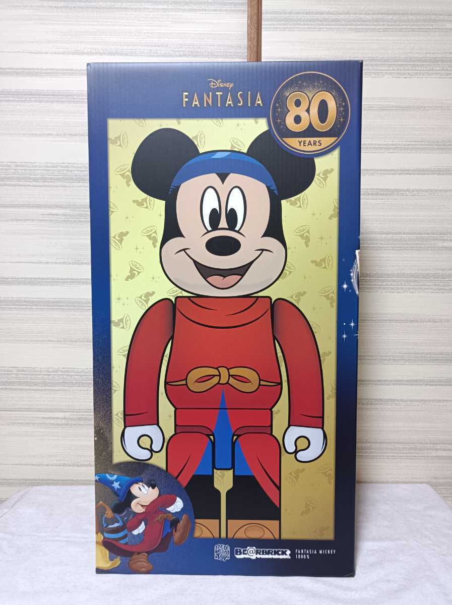 BE@RBRICK ファンタジア ミッキー 1000％ MEDICOM TOY ベアブリック FANTASIA MICKEY 新品未開封品 メディコムトイ ミッキーマウス