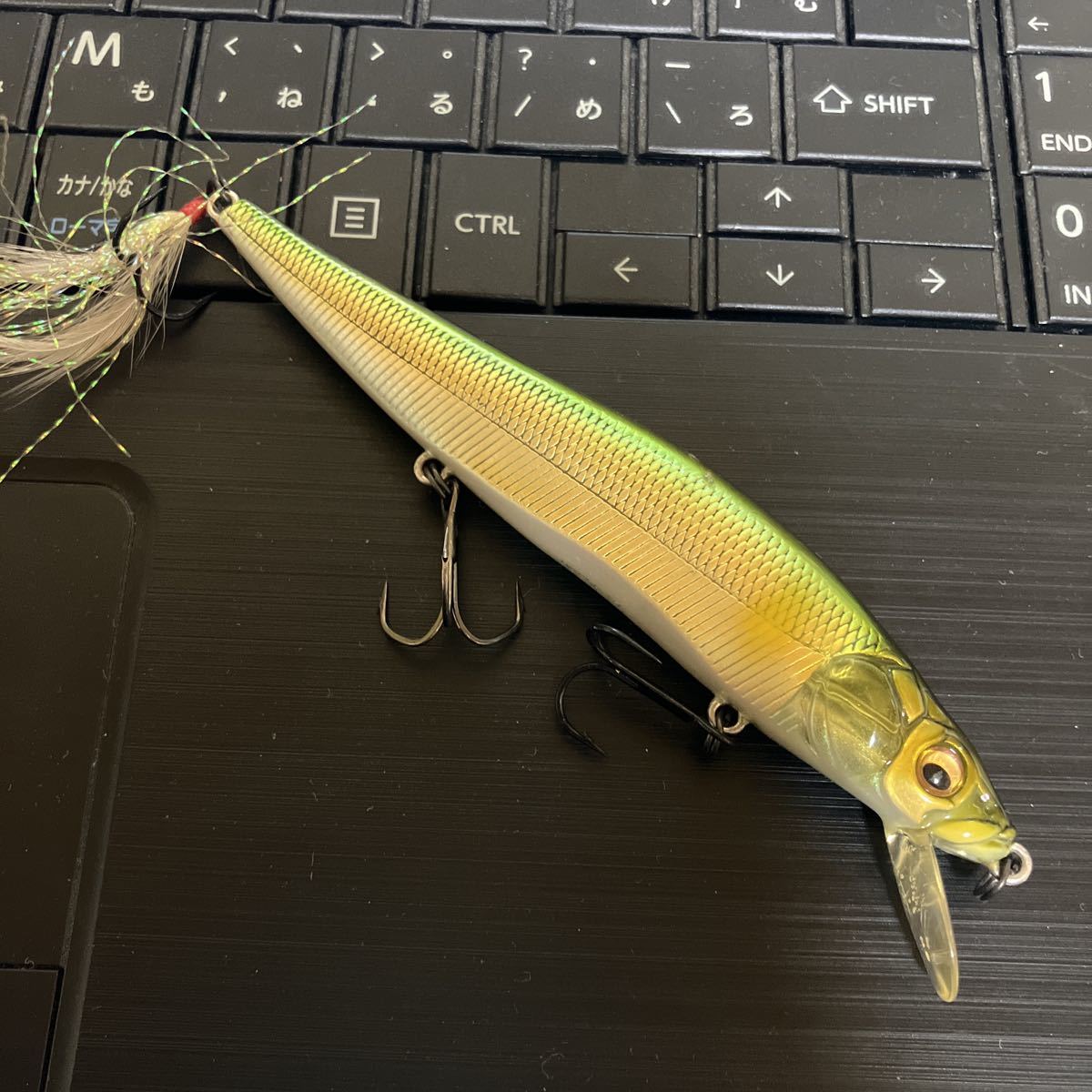 ［中古］Megabass Vision 110 Hi-Float カラー名不明 アユ系の画像2