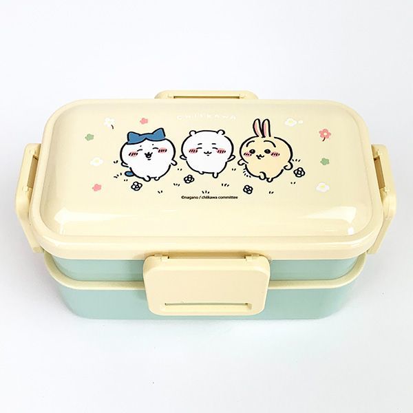 ちいかわ ふわっと弁当箱 2段 お弁当箱 ランチボックス 学校 オフィス キッチン_画像1