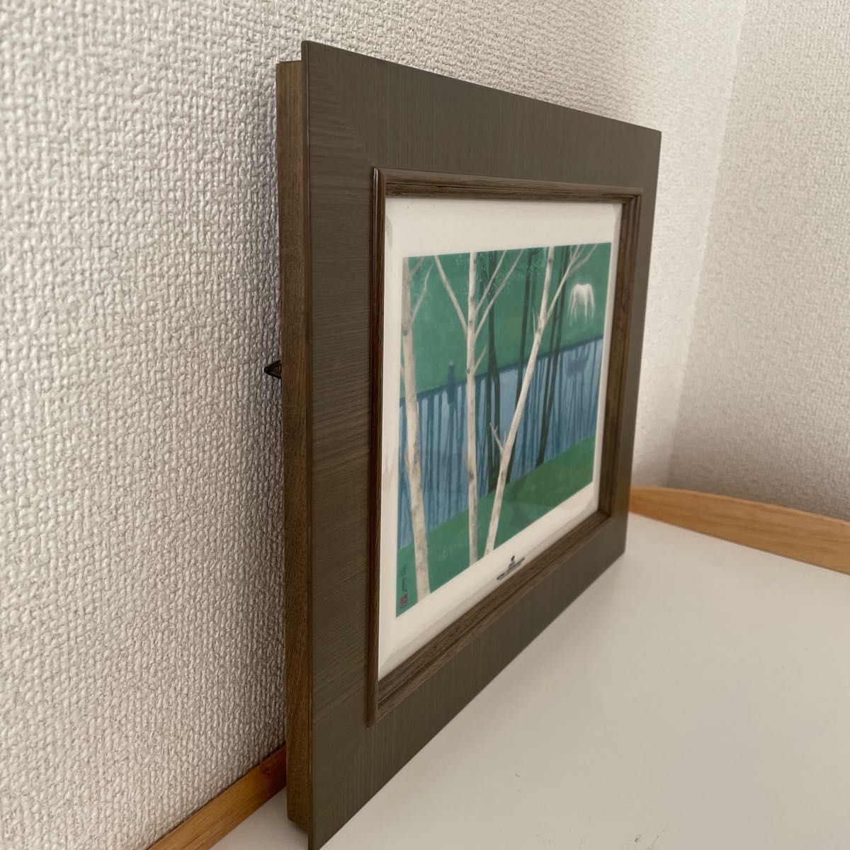 ロイヤルコペンハーゲン・陶板画・東山魁夷・「草青む」・300 ロイヤルコペンハーゲン・陶板画・東山魁夷・「草青む」・300