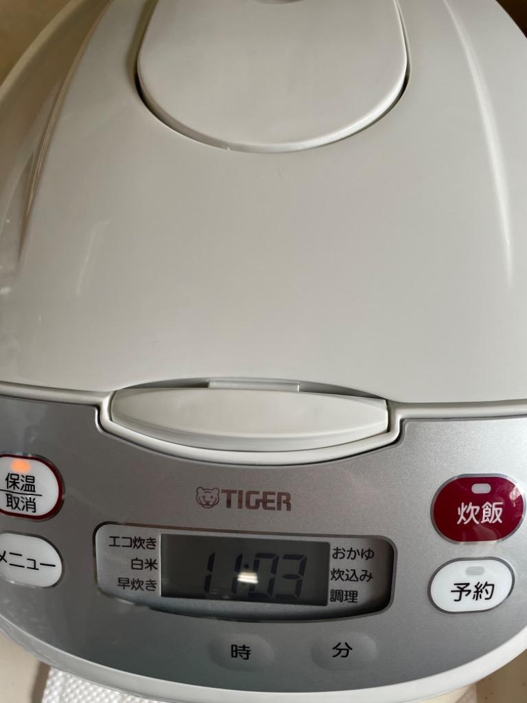 最大40%OFFクーポン タイガー TIGER マイコン炊飯器 炊きたて 1升炊き ホワイト JBH-
