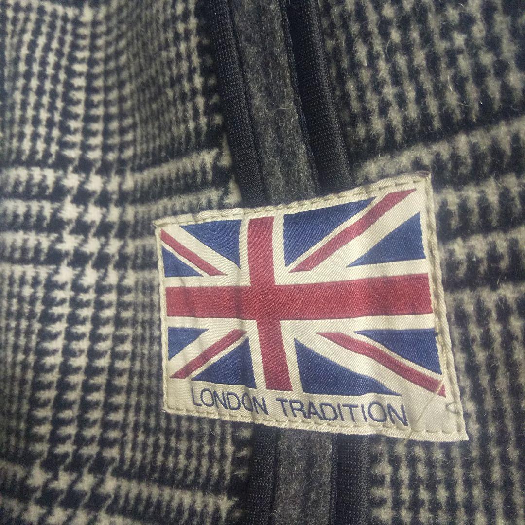 LONDON TRADITION шерстяное пальто 38 Британия производства Англия производства London тигр tishon тысяч птица рисунок золотой кнопка vintage Vintage Vintage 