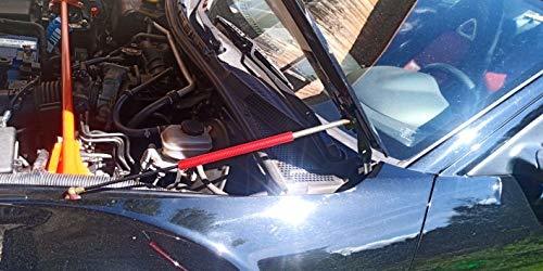KUNSYOUKIM ボンネットフードダンパー マツダ RX-8 Mazda RX8 SE3P型 2003-2013 クーペに適合 車両改装用品 車検適応 1年間品質保証_画像3