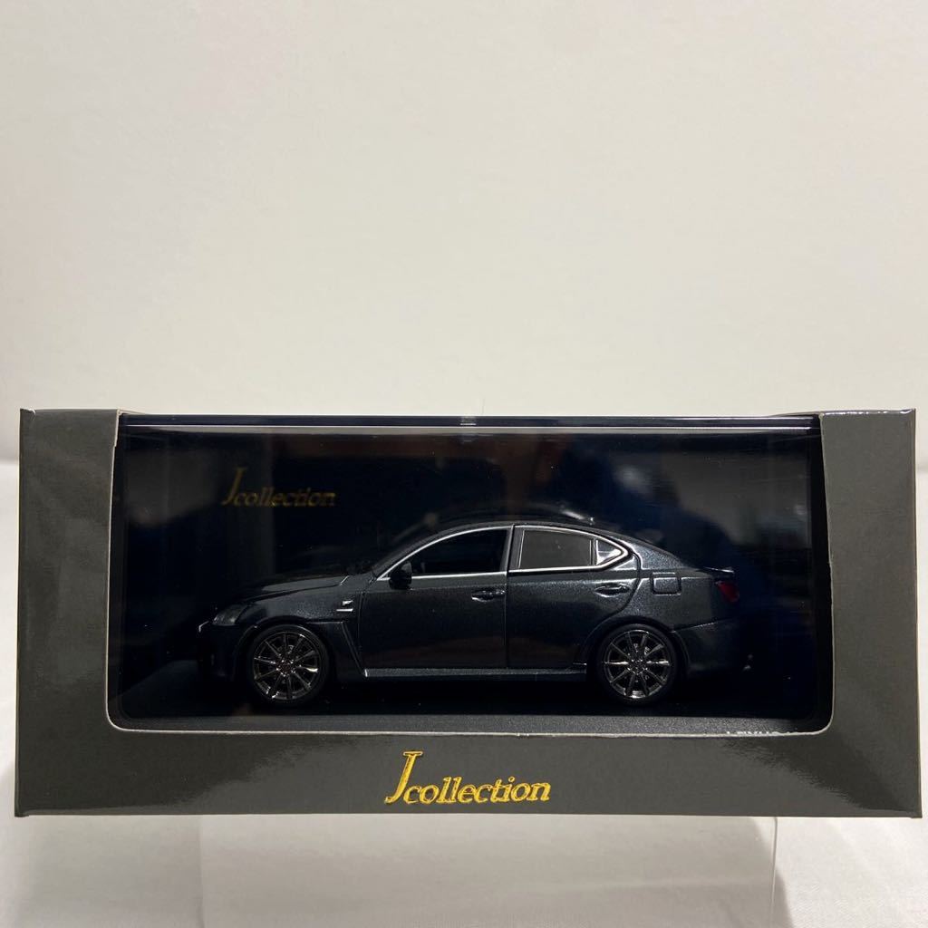 京商 1/43 LEXUS IS-F Dark Gray Mica レクサス ISF ダークグレーマイカ ミニカー モデルカー_画像1